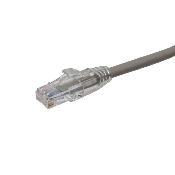 Axiom Manufacturing Axiom 1Ft Cat6 Cable W/Boot (Gray) C6MB-G1-AX